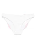 MC2 Saint Barth Kids floral-embroidered bikini bottoms - White