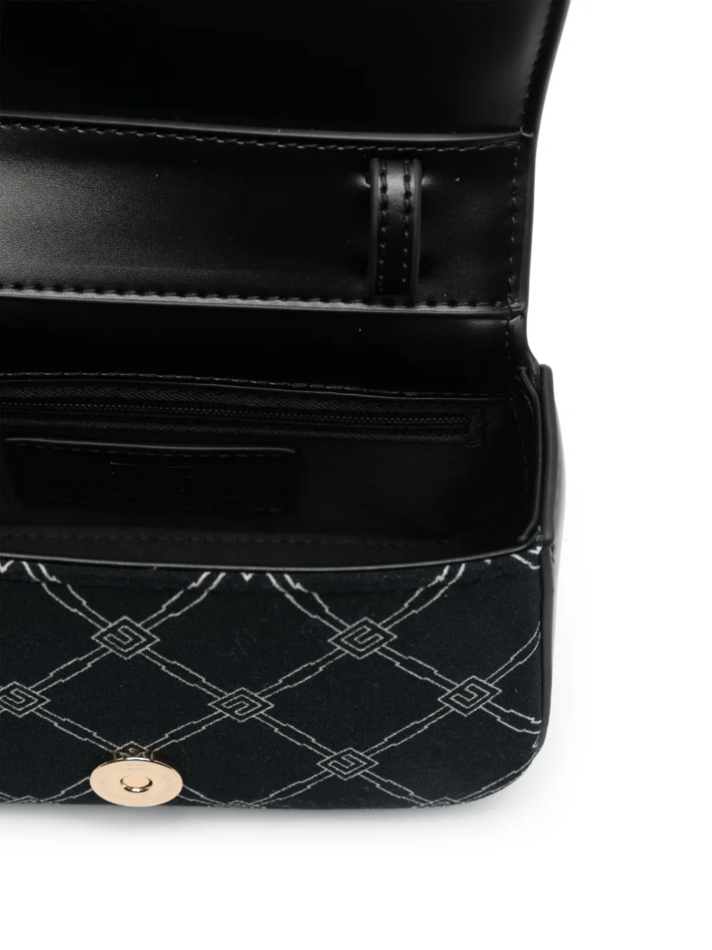 ELISABETTA FRANCHI LA MIA BAMBINA MONOGRAM-PATTERN CROSS BODY BAG