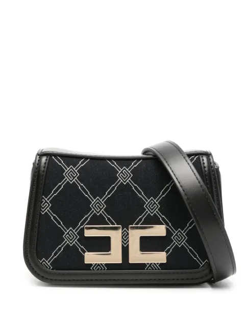 Elisabetta Franchi La Mia Bambina monogram-pattern cross body bag