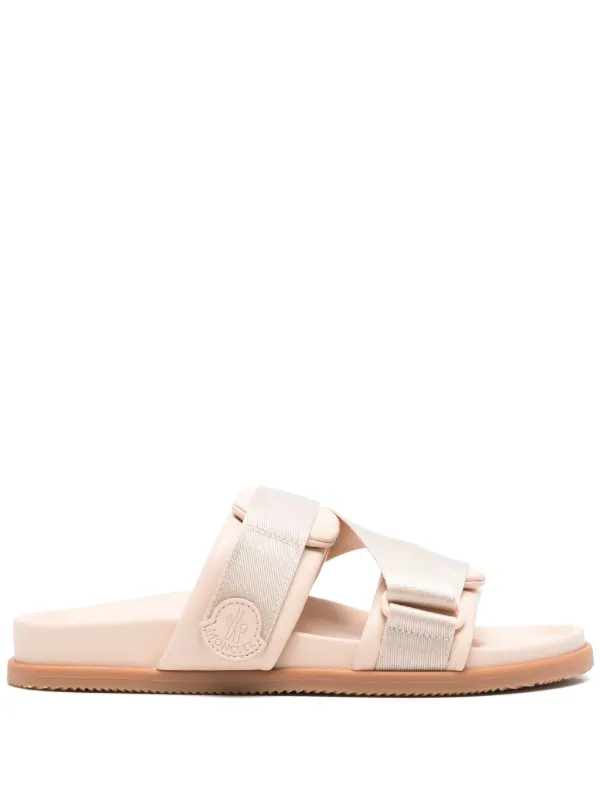 Moncler Mon Summer サンダル | ピンク | FARFETCH JP