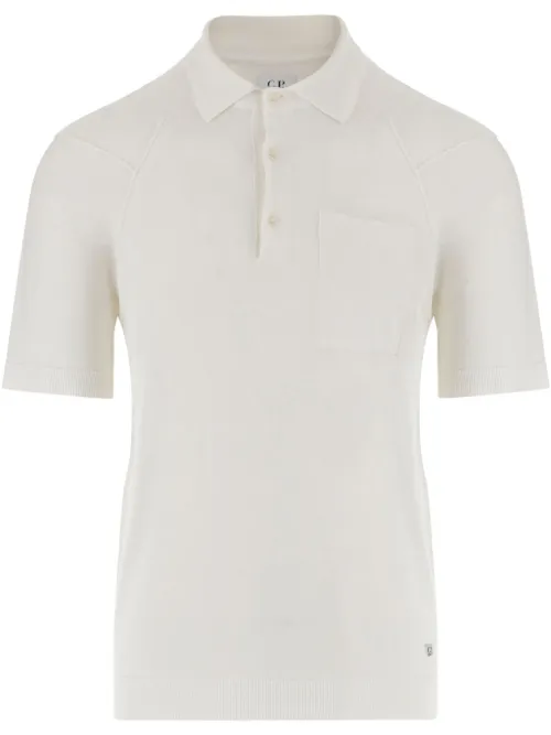 C.P. Company polo en coton - Blanc - C.P. Company - Modalova