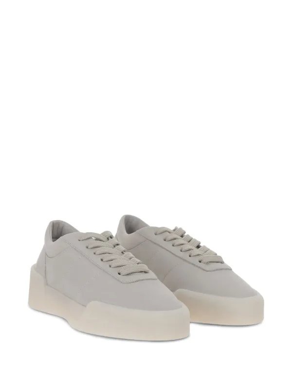 スニーカー FEAR OF GOD 'Aerobic Low' sneakers Gray FGE280101NUB Final $ Fear Of God Leather Low Top Aerobic Sneakers Shoes