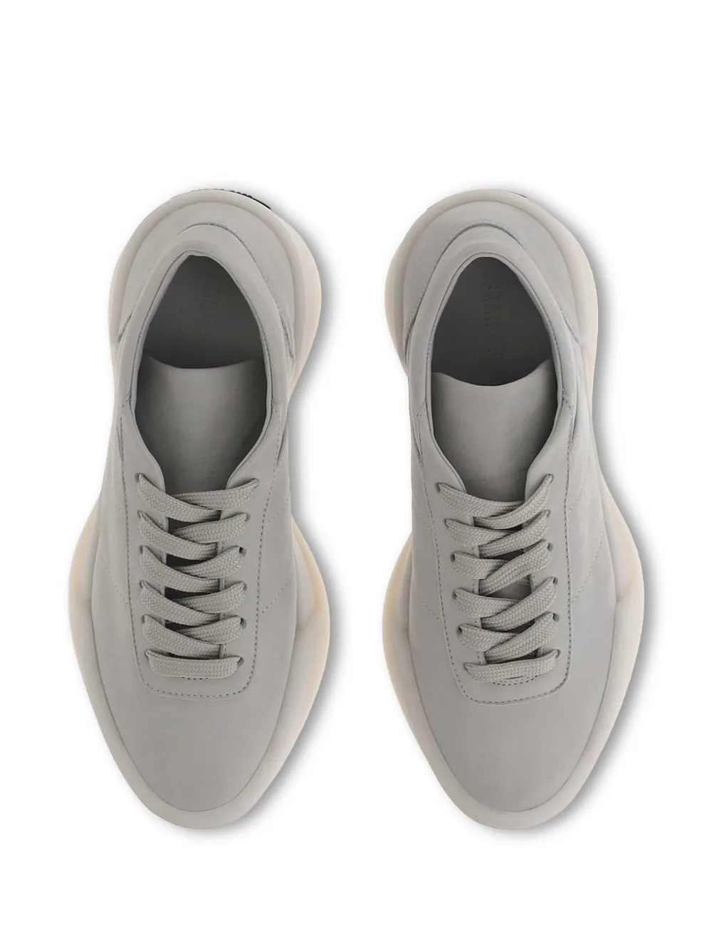 Fear Of God Grey Aerobic Logo Sneakers In Grau