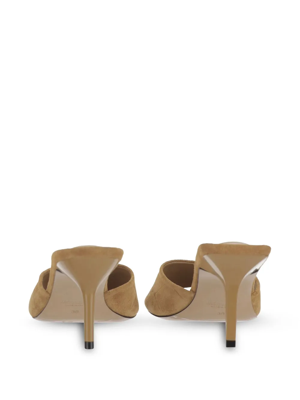 Jacquemus suede mules Brown