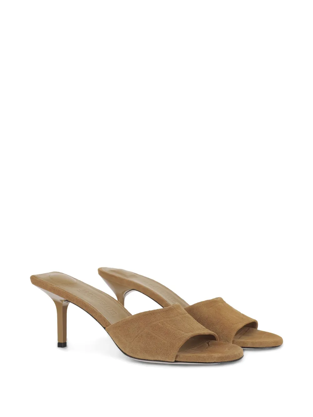 Jacquemus suede mules Brown