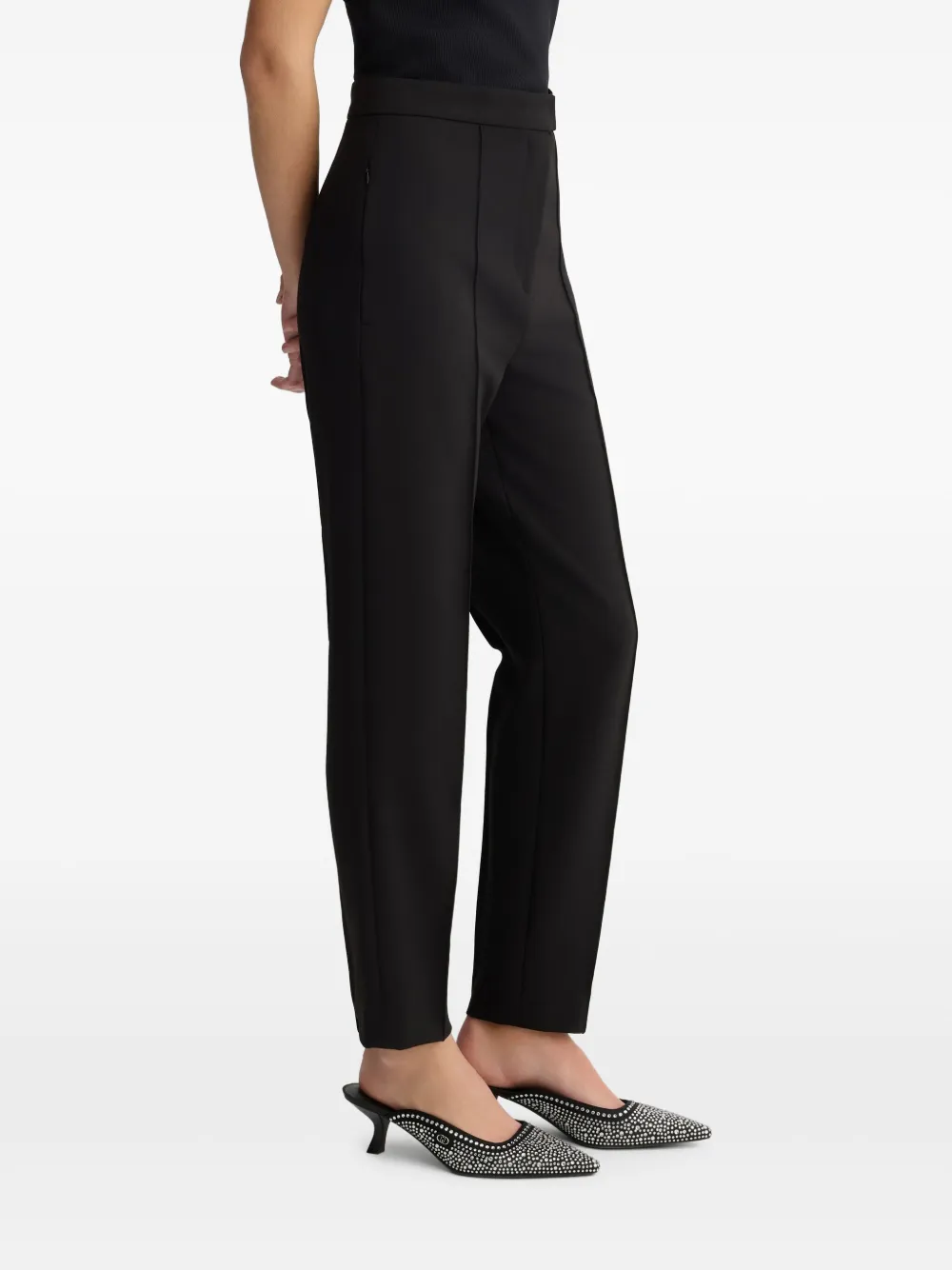 LIU JO Crêpe broek Zwart