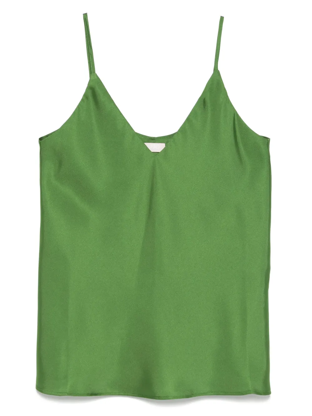 LIU JO satin tank top | Green | Image 1