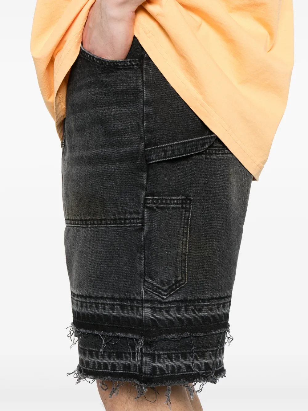 Andersson Bell Denim shorts Zwart