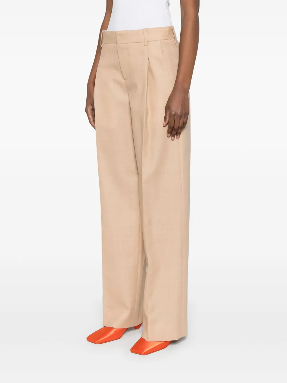 Victoria Beckham Pantalon Beige