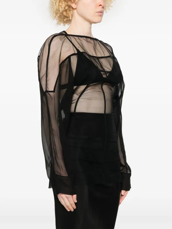 【Rick Owens】 COLLAGE T-SHIRT Rick Owens Collage T-shirt | Black | FARFETCH UZ