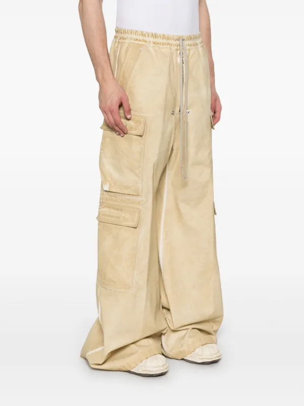 Rick Owens DRKSHDW Calça Cargo Jumbo | Neutro | FARFETCH BR