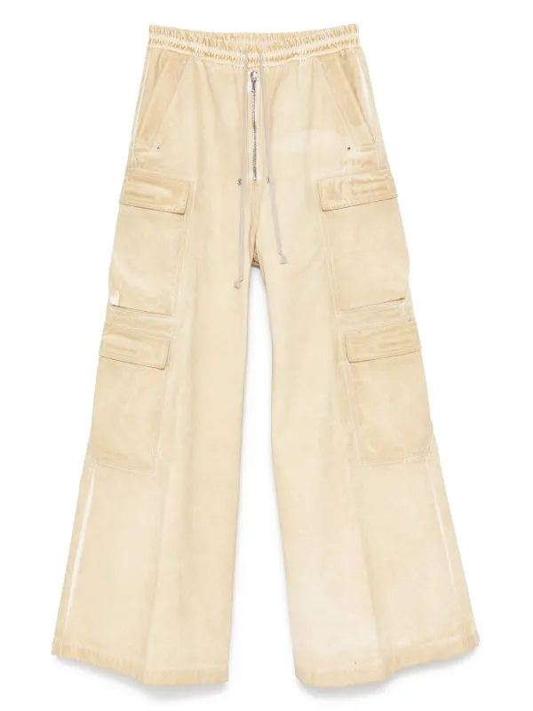 Rick Owens DRKSHDW Double Cargo Jumbo パンツ | ニュートラル