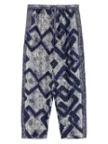 Pierre-Louis Mascia Aloe trousers - Blue