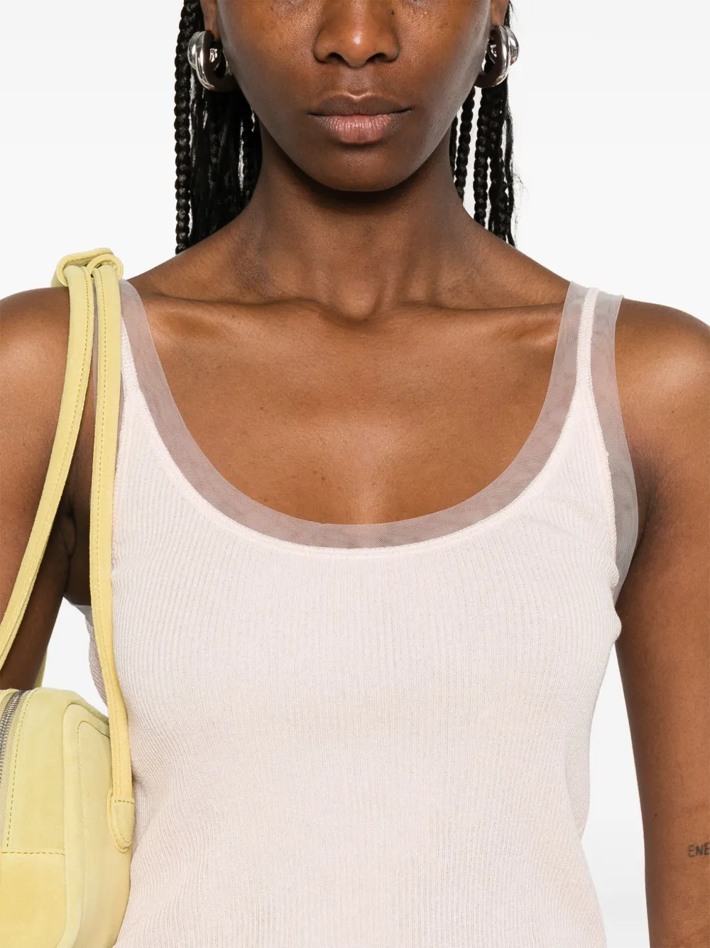 LIU JO Gebreide tanktop Roze