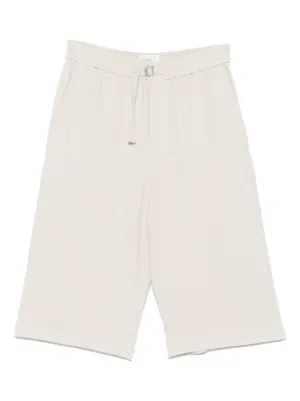 Jil Sander ベルテッド ショートパンツ | ホワイト | FARFETCH JP