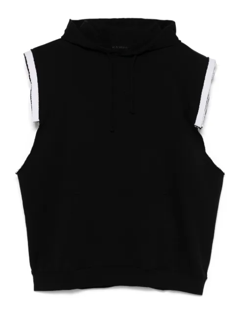 ALAINPAUL layered shoulder hoodie