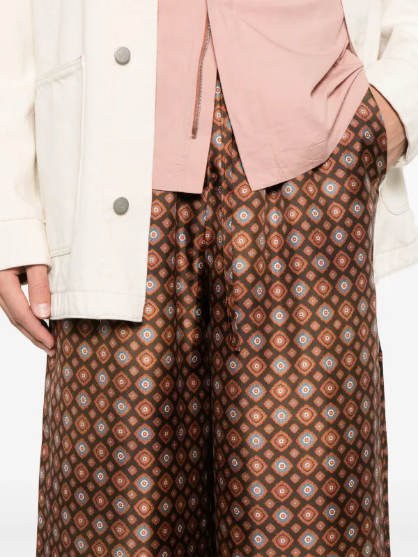 Pierre-Louis Mascia Aloe Trousers | Brown | FARFETCH