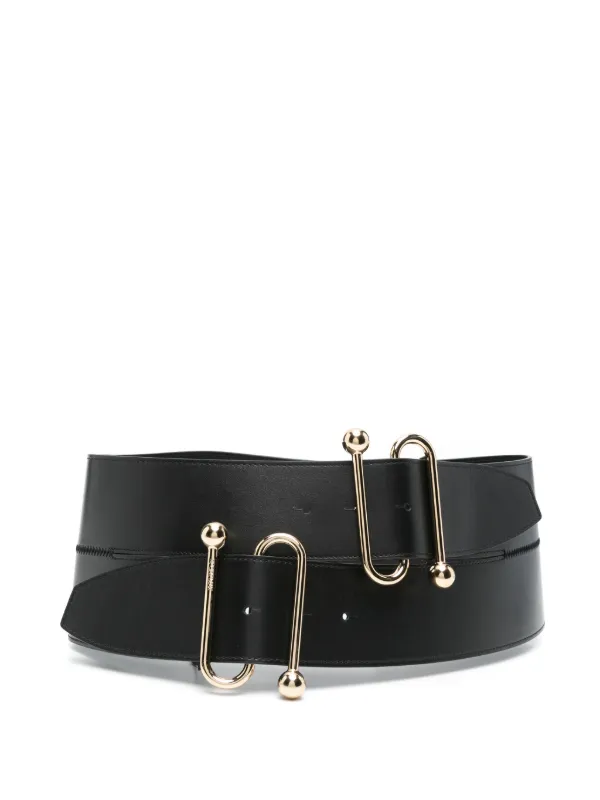 ベルト Sportmax Black Fabric And Leather Apoge01234 Belt Sportmax Black Fabric And Leather Apoge01234 Belt | Grailed