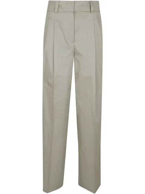 Peserico pantalones de vestir con pinzas
