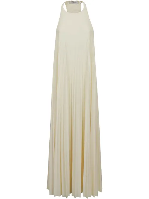 Sportmax pleated halter dress
