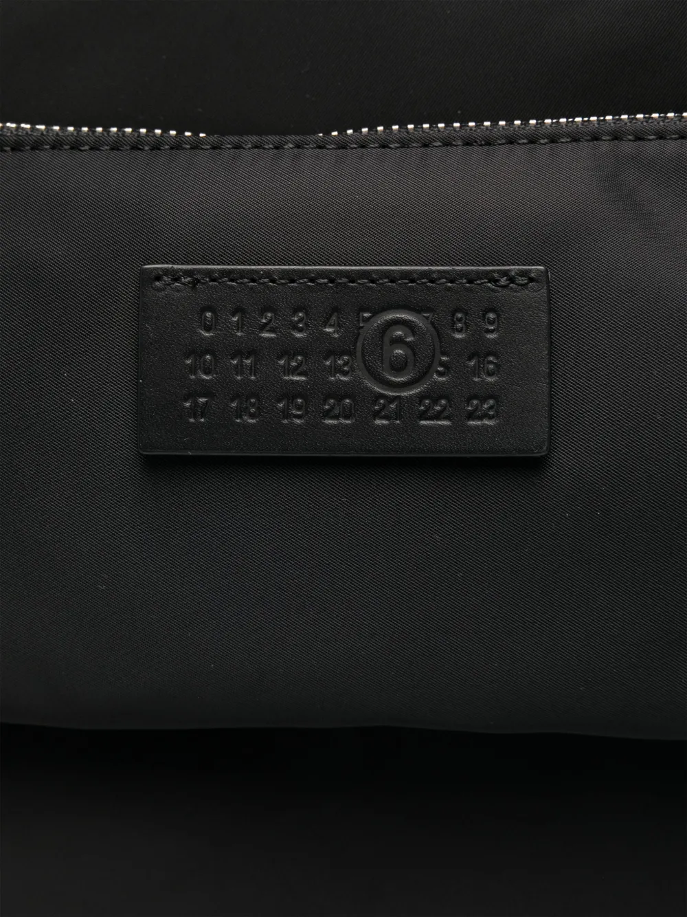 MM6 Maison Margiela Shopper met logopatch Zwart