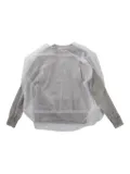 Comme Des Garçons layered sweatshirt - Grey
