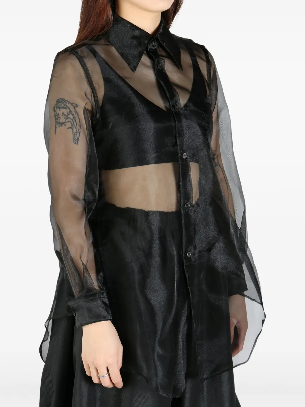 COMME DES GARÇONS SEMI-SHEER SHIRT