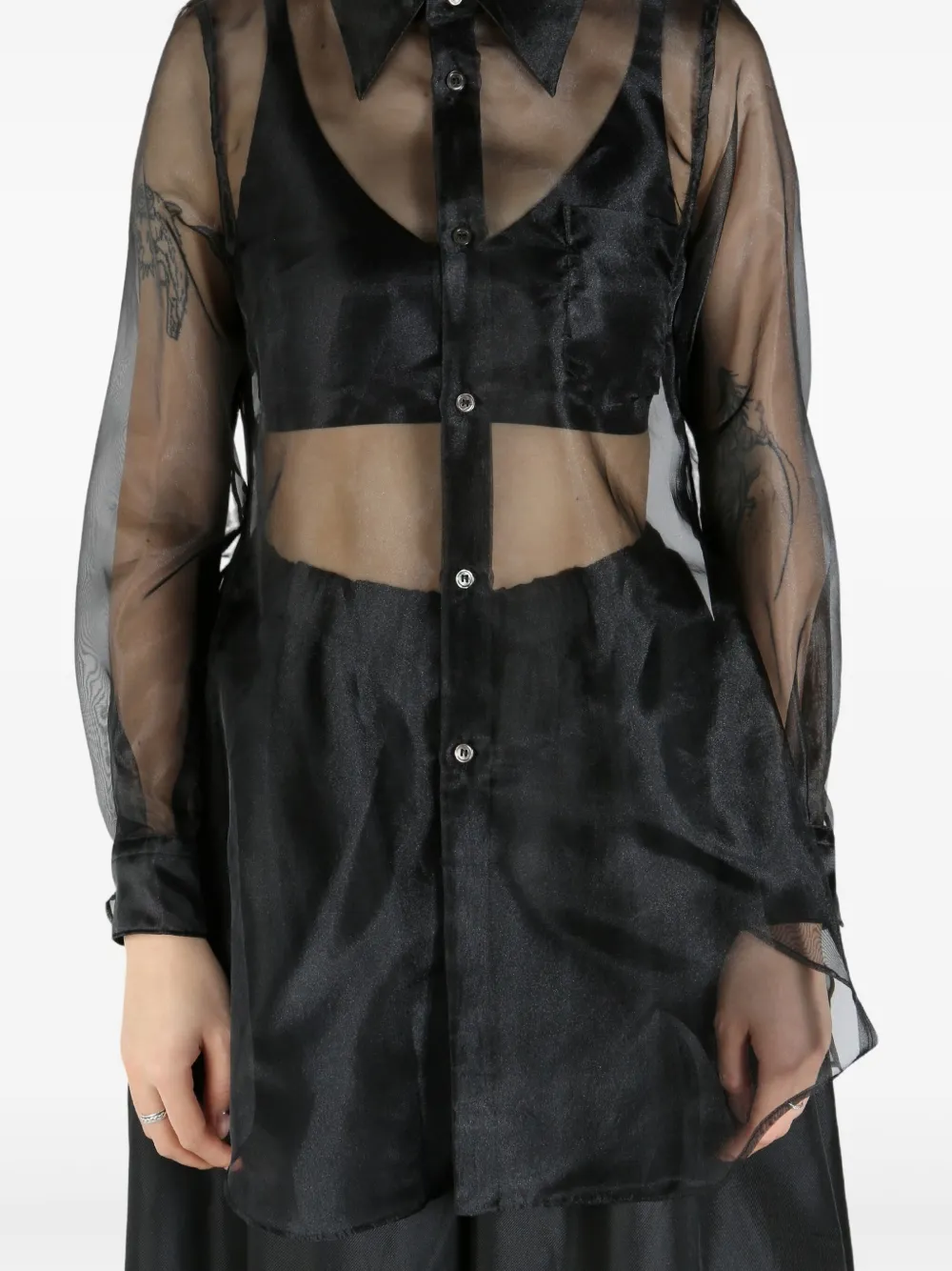 COMME DES GARÇONS SEMI-SHEER SHIRT