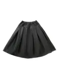 Comme Des Garçons Comme Des Garçons tiered midi skirt - Black
