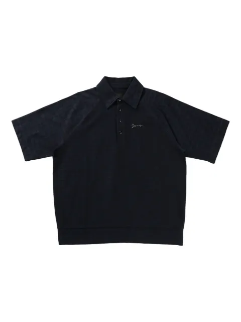 Givenchy logo-lettering polo shirt 