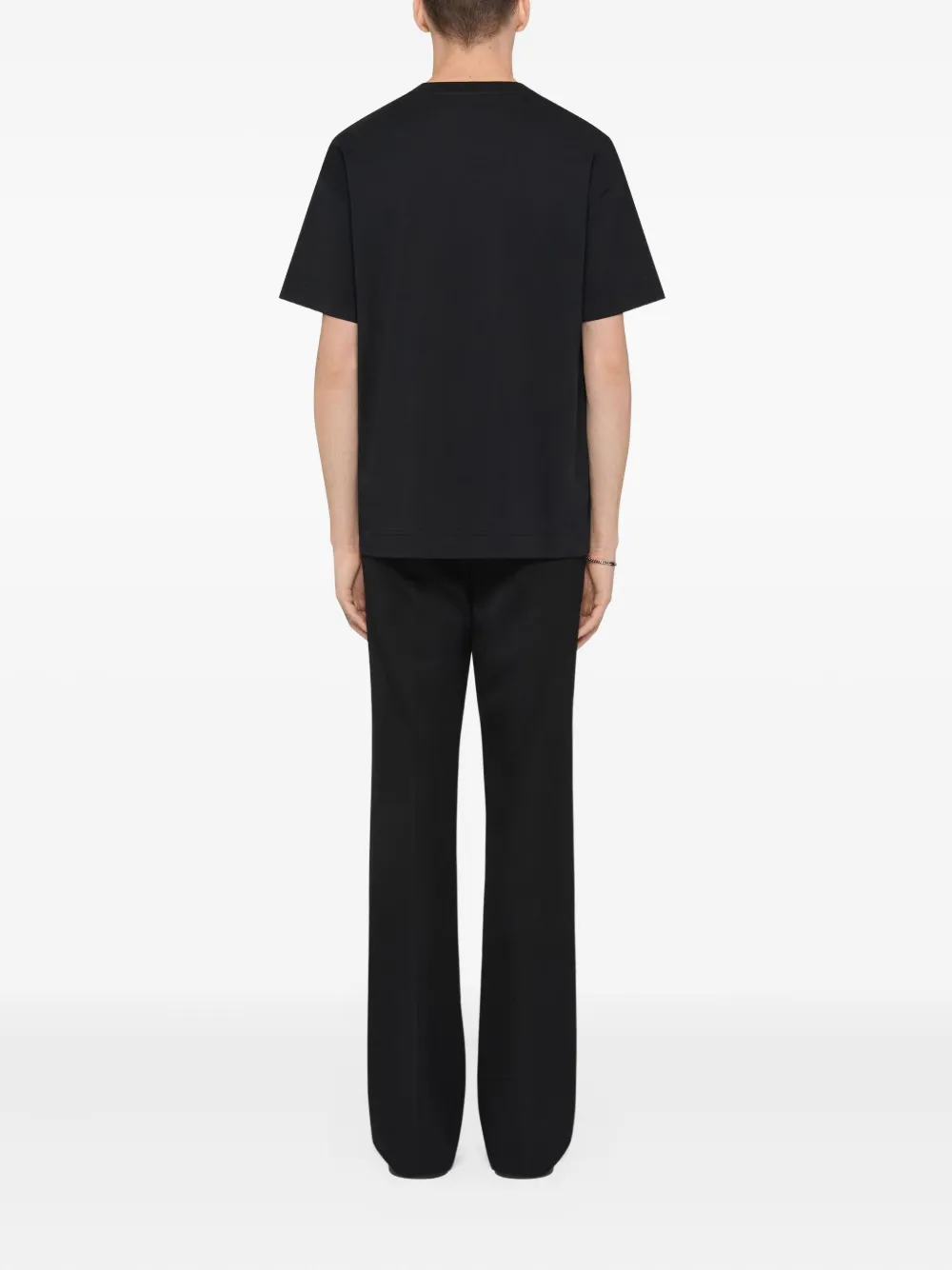 Givenchy heart-detail T-shirt Zwart