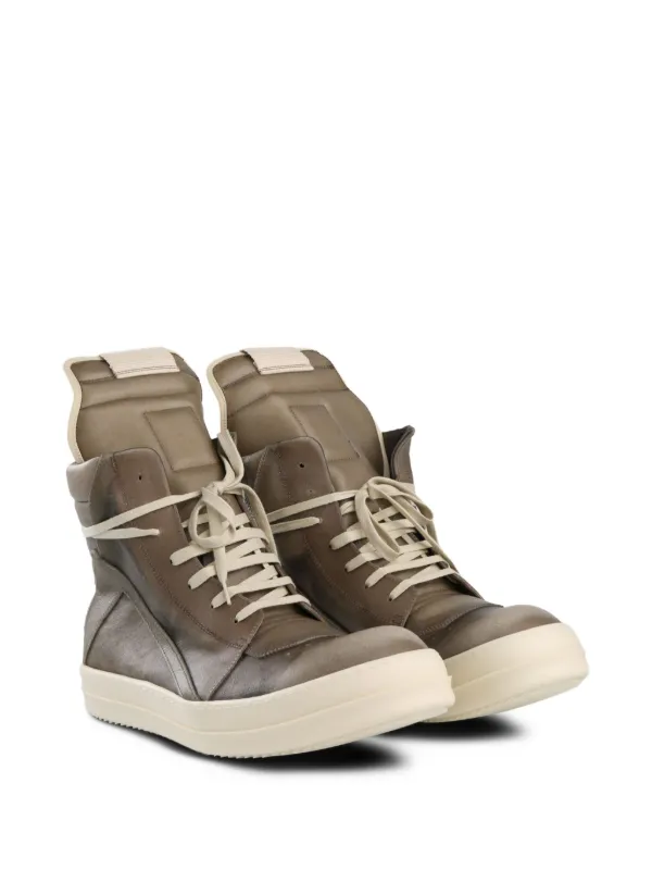 Rick Owens Geobasket Sneakers | Brown | FARFETCH PL