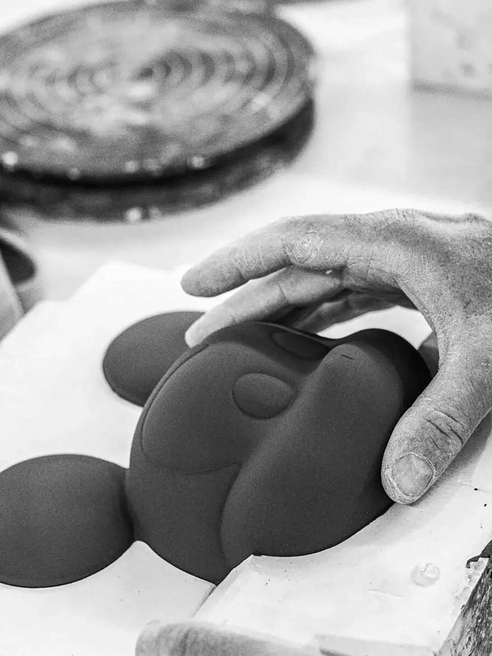 Lladrò Mickey Sculpture In Black