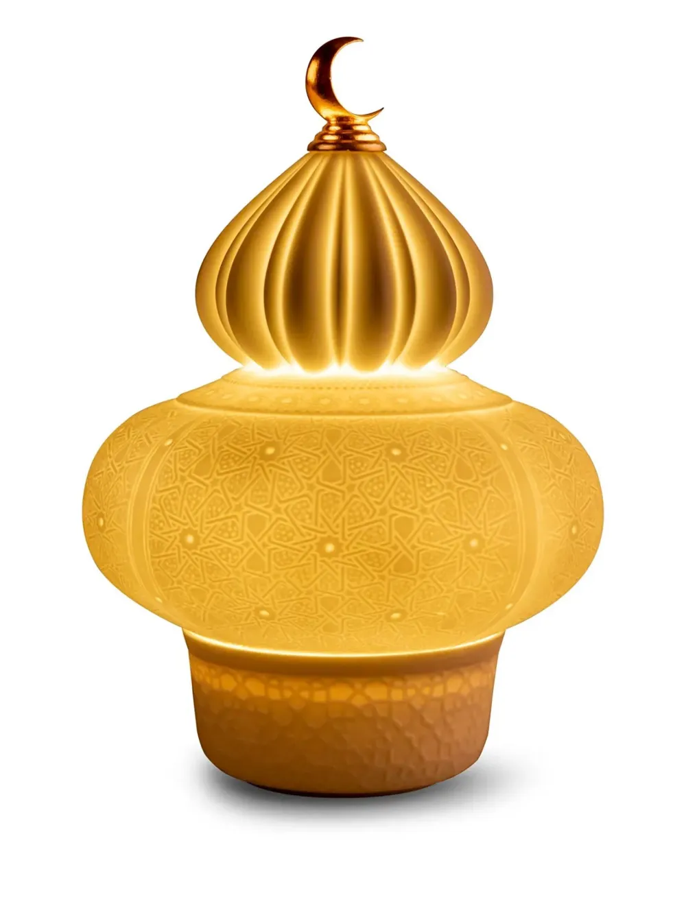 Lladró Majestic Nights table lamp | White | Image 1