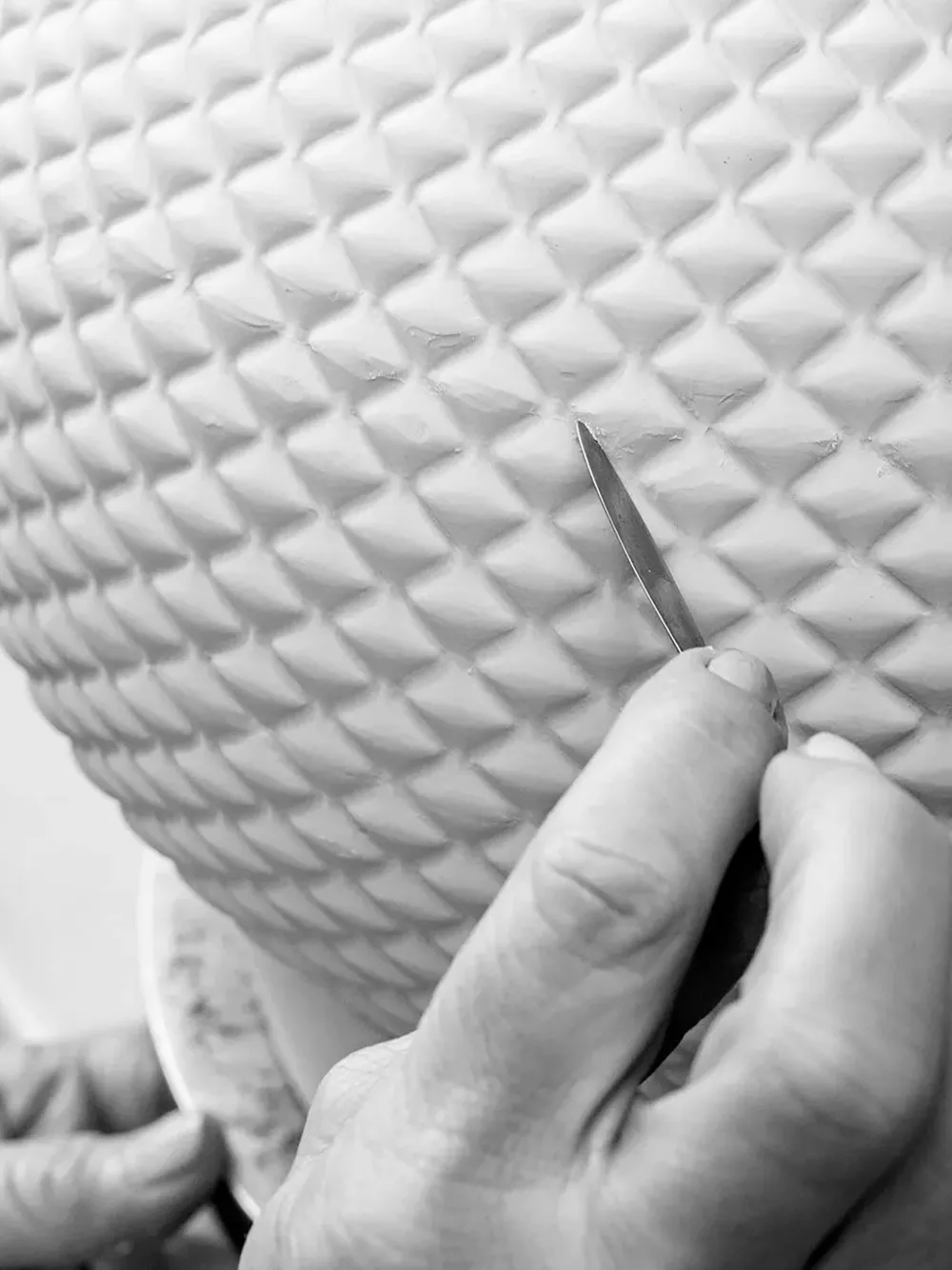 Lladrò Porcelain Table Lamp In Pink
