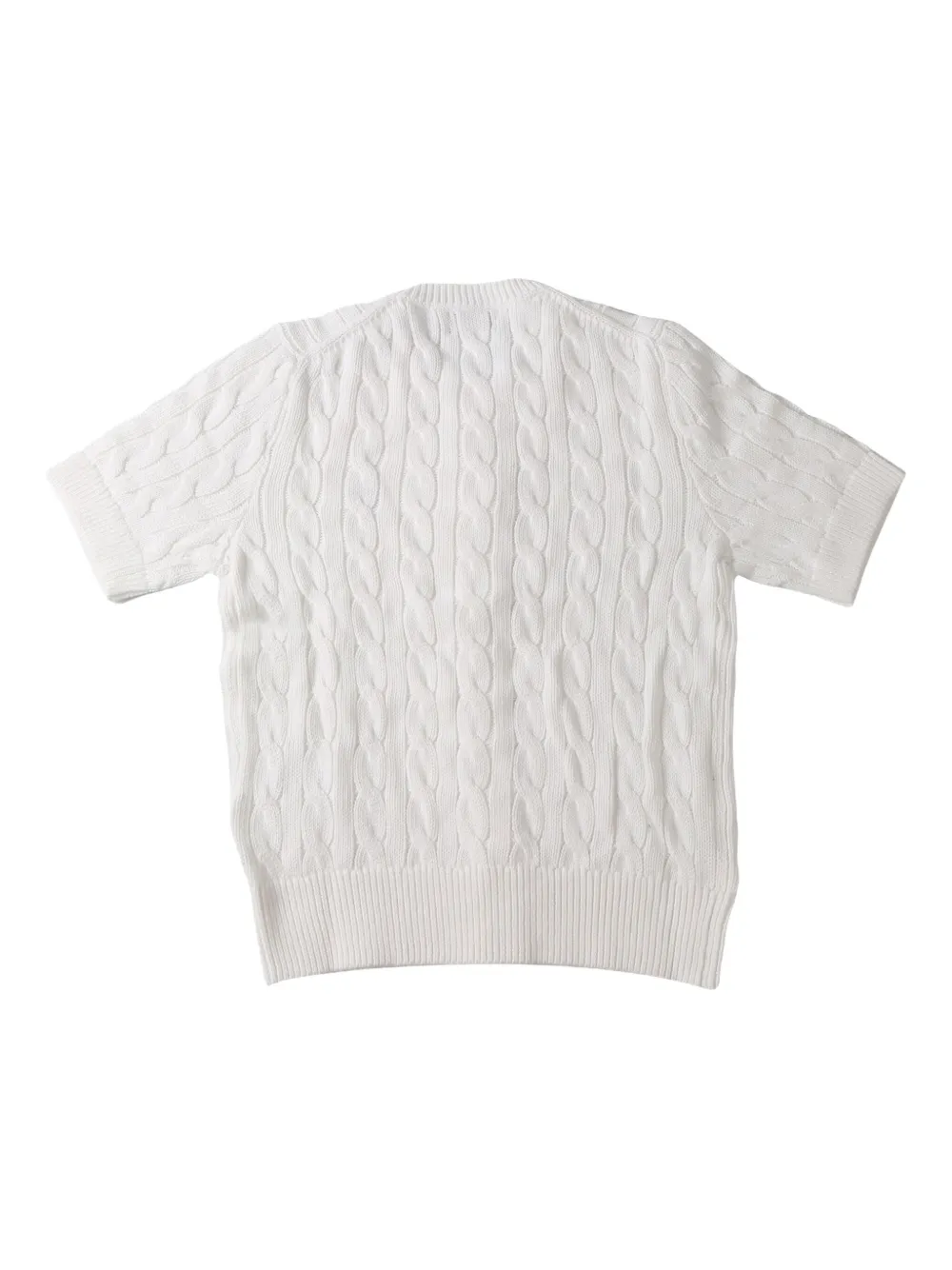 Polo Ralph Lauren cable-knit cardigan Wit
