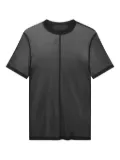 LGN LOUIS GABRIEL NOUCHI sheer T-shirt - Black