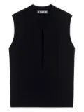 LGN LOUIS GABRIEL NOUCHI sleeveless cut-out top - Black