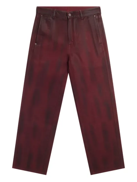 LGN  LOUIS GABRIEL NOUCHI  painted-effect jeans