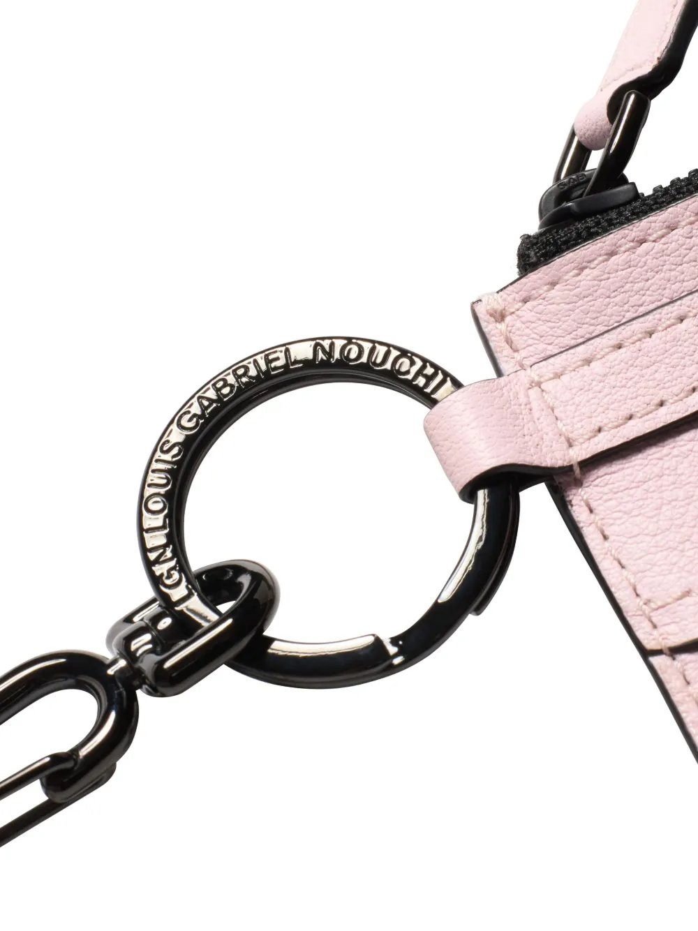 LGN LOUIS GABRIEL NOUCHI Brief leren pasjeshouder Roze