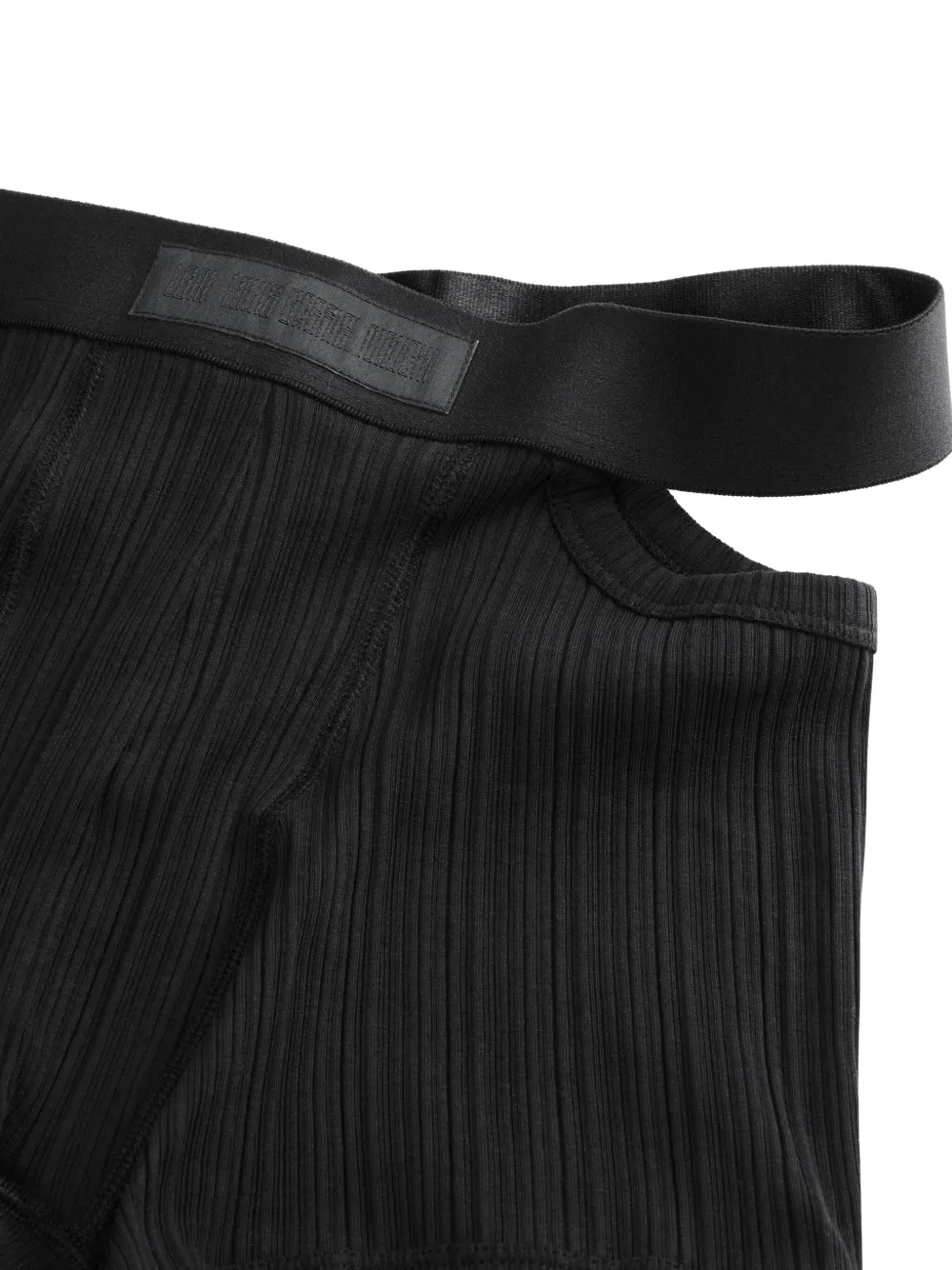 Lgn Louis Gabriel Nouchi Black Logo Patch Boxer Briefs In Black