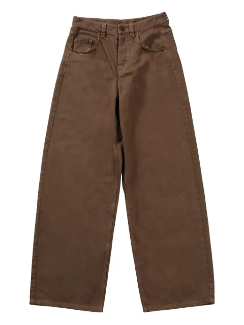 Uma Wang frayed-edge jeans