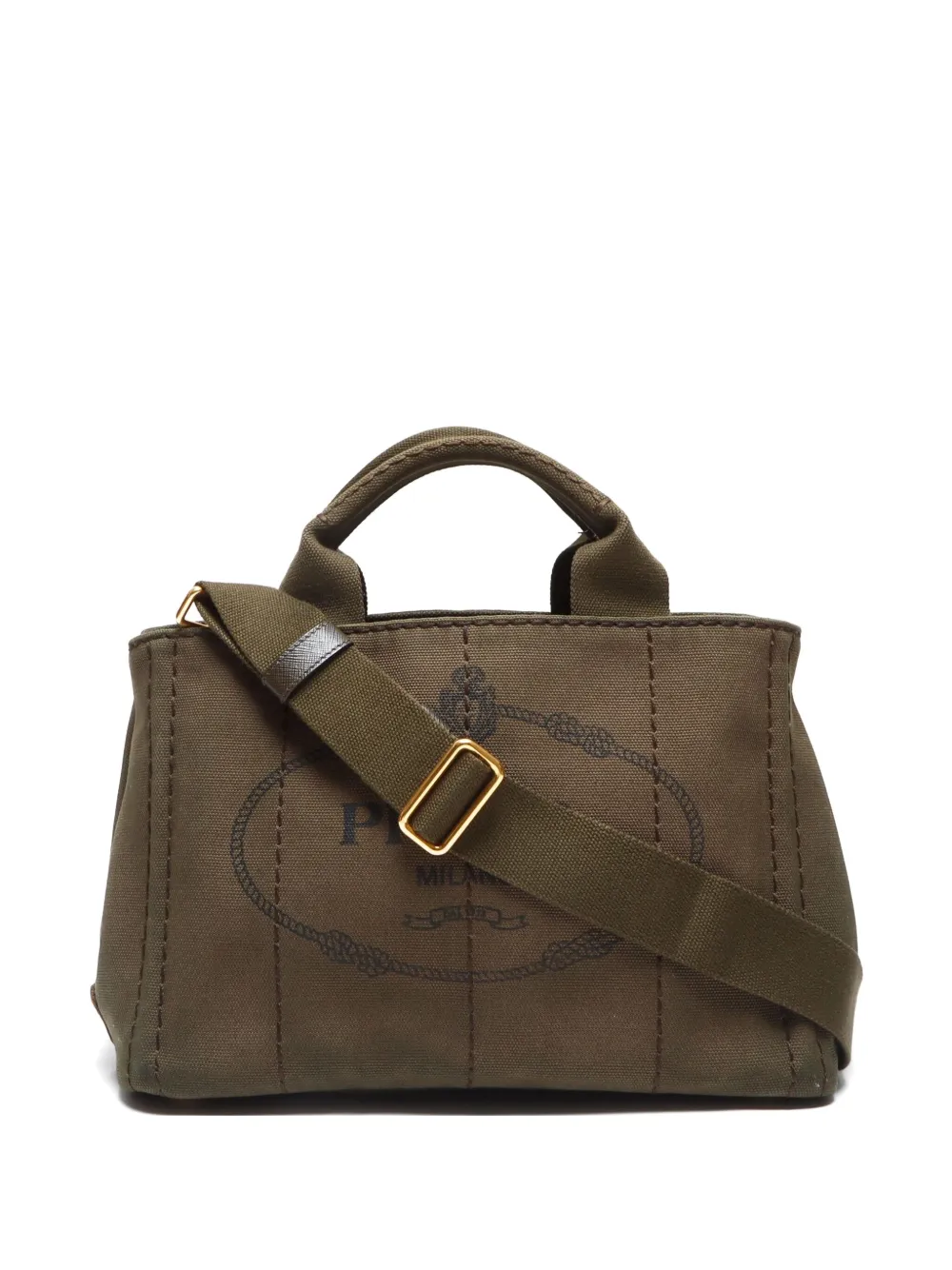 Prada Pre-Owned tote Canapa 2010-2020 | verde | Image 1