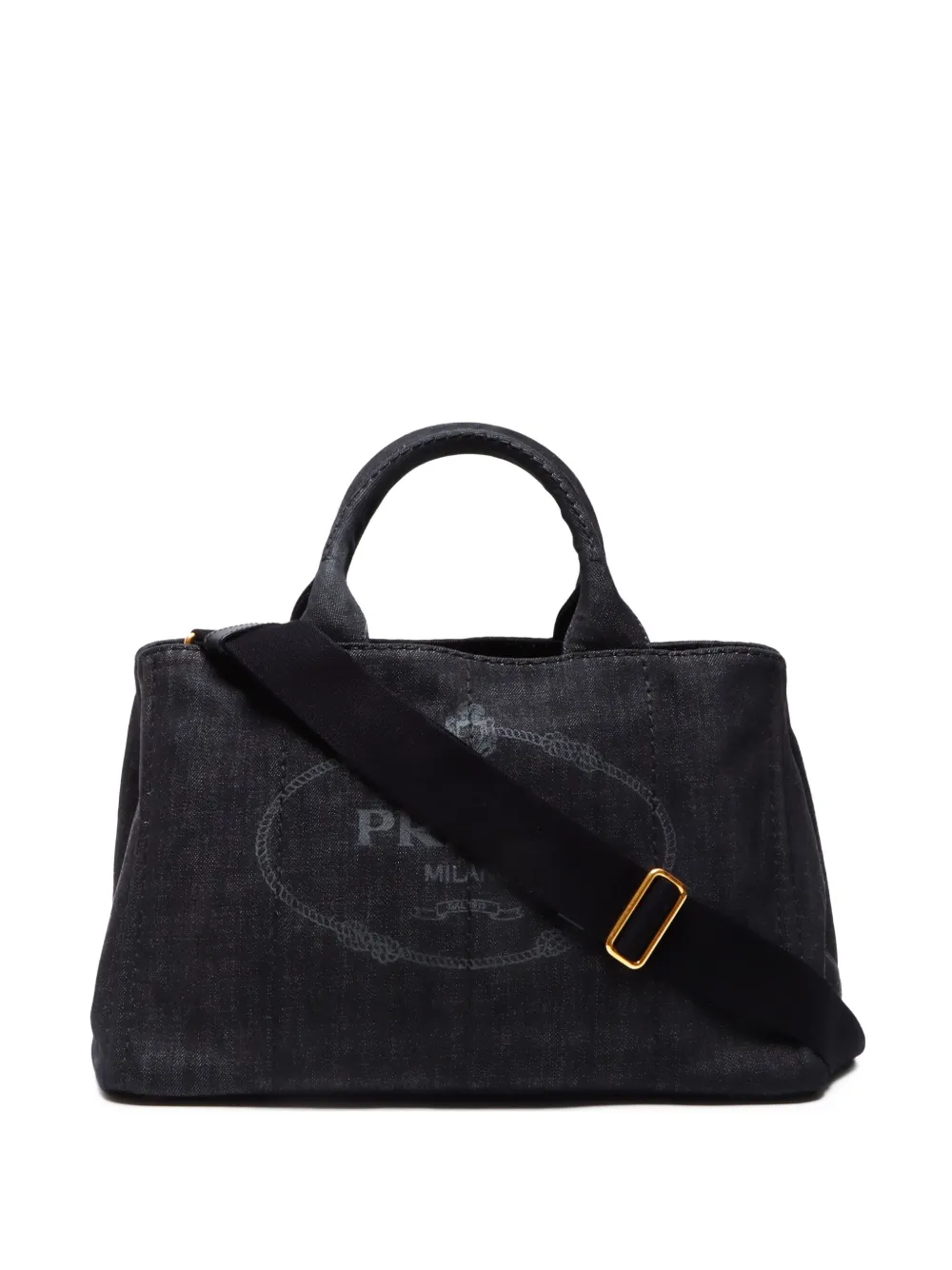 Prada Pre-Owned 2000-2020 Canapa two-way bag | Grey | Image 1