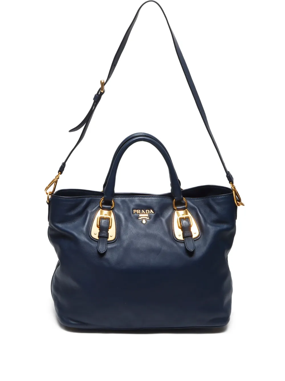 Prada Pre-Owned 2000-2020 convertible two-way tote bag | Blue | Image 1