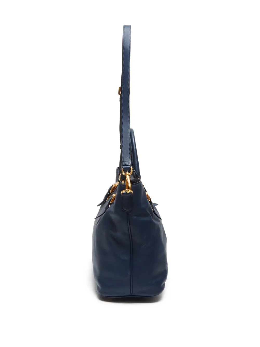 Pre-owned Prada 2000-2020 Convertible Two-way Tote Bag In 蓝色