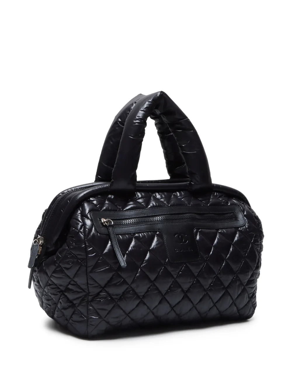 Pre-owned Chanel 2011s Matelassé Tote Bag In 黑色