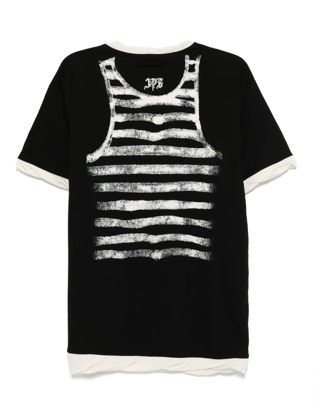 Shop Jean Paul Gaultier Tattoo Poem T-shirt In Black