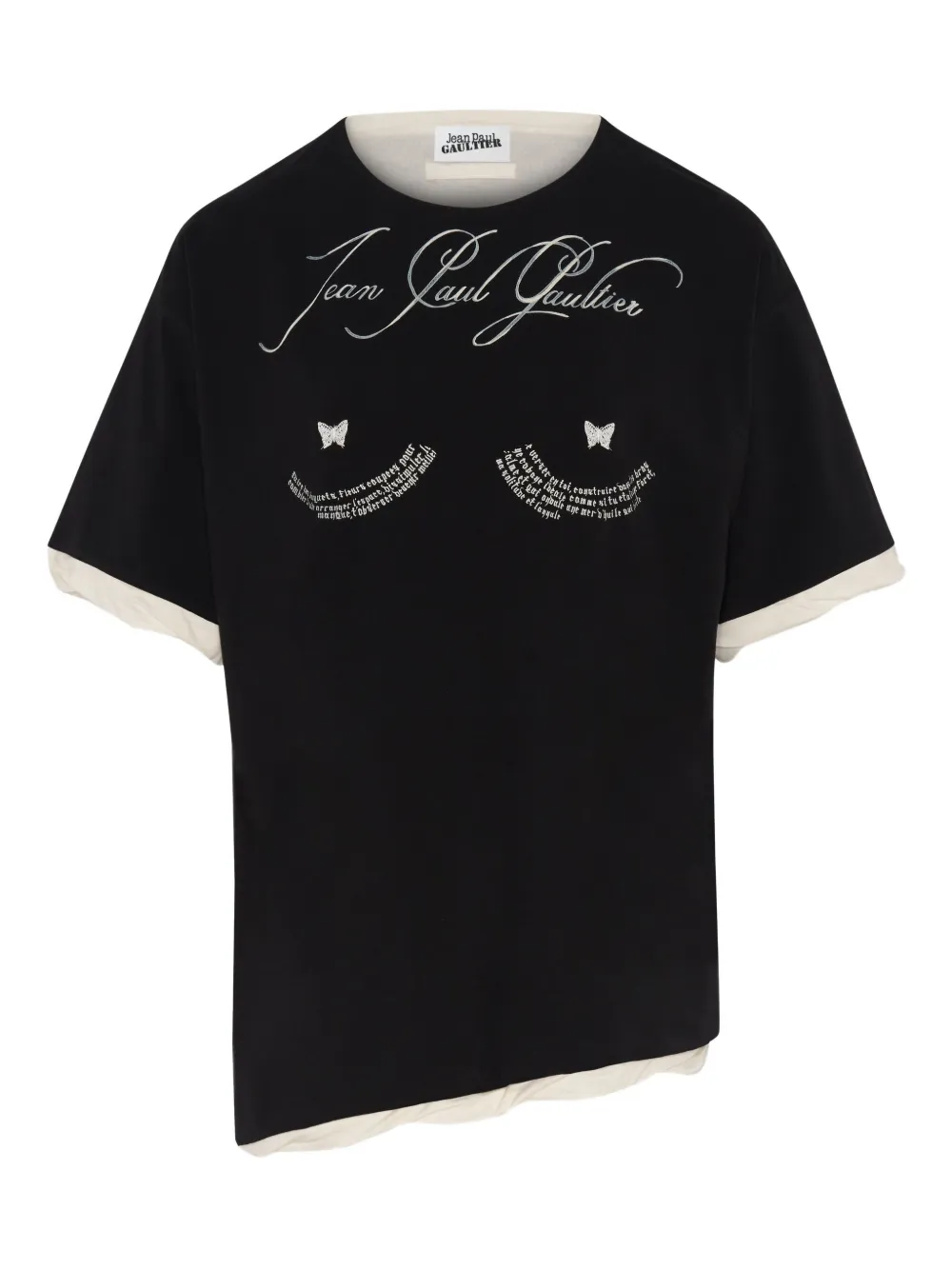Jean Paul Gaultier playera Tattoo | negro | Image 1