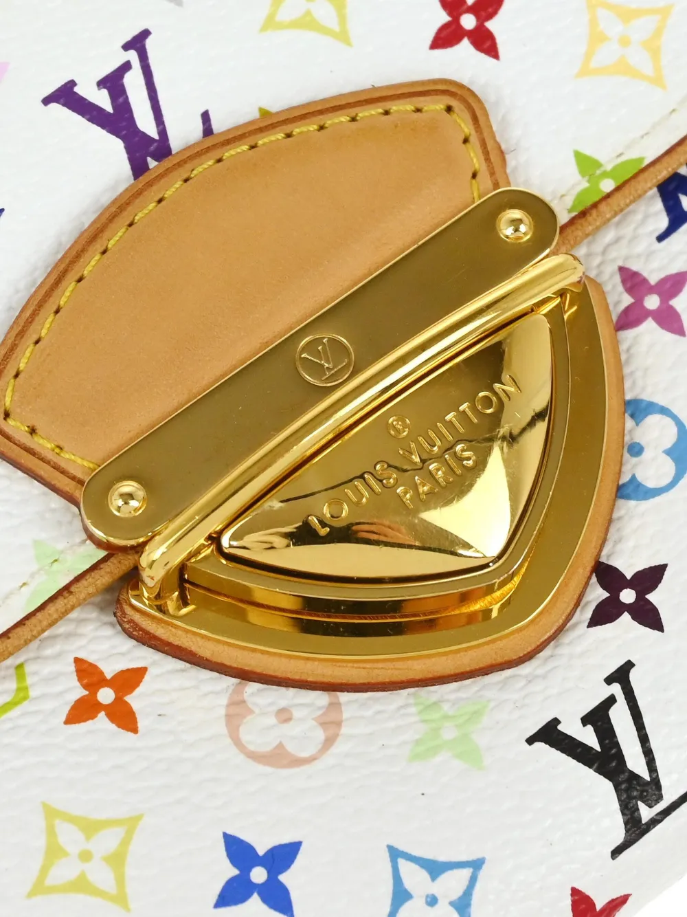 Pre-owned Louis Vuitton 2008 Eugenie Wallet In White